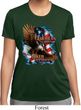 Ladies Shirt American By Birth Moisture Wicking Tee T-Shirt