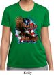 Ladies Shirt American By Birth Moisture Wicking Tee T-Shirt