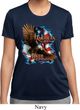 Ladies Shirt American By Birth Moisture Wicking Tee T-Shirt