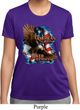 Ladies Shirt American By Birth Moisture Wicking Tee T-Shirt