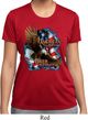 Ladies Shirt American By Birth Moisture Wicking Tee T-Shirt