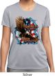 Ladies Shirt American By Birth Moisture Wicking Tee T-Shirt
