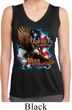 Ladies Shirt American By Birth Sleeveless Moisture Wicking Tee