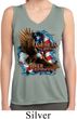 Ladies Shirt American By Birth Sleeveless Moisture Wicking Tee