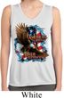 Ladies Shirt American By Birth Sleeveless Moisture Wicking Tee