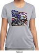 Ladies Shirt American Pride Motorcycle Moisture Wicking Tee T-Shirt