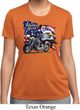Ladies Shirt American Pride Motorcycle Moisture Wicking Tee T-Shirt