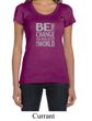 Ladies Shirt Be The Change Scoop Neck Tee T-Shirt
