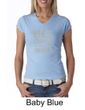 Ladies Shirt Be The Change V-neck Tee T-Shirt