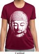 Ladies Shirt Big Buddha Head Moisture Wicking Tee T-Shirt