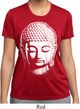 Ladies Shirt Big Buddha Head Moisture Wicking Tee T-Shirt