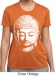 Ladies Shirt Big Buddha Head Moisture Wicking Tee T-Shirt