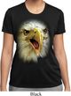 Ladies Shirt Big Eagle Face Moisture Wicking Tee T-Shirt