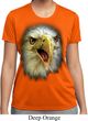 Ladies Shirt Big Eagle Face Moisture Wicking Tee T-Shirt
