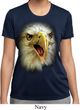 Ladies Shirt Big Eagle Face Moisture Wicking Tee T-Shirt