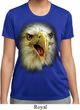 Ladies Shirt Big Eagle Face Moisture Wicking Tee T-Shirt