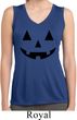 Ladies Shirt Black Jack O Lantern Sleeveless Moisture Wicking Tee