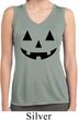 Ladies Shirt Black Jack O Lantern Sleeveless Moisture Wicking Tee