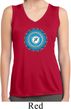 Ladies Shirt Blue Vishuddha Sleeveless Moisture Wicking Tee