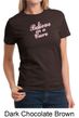 Ladies Shirt Breast Cancer Awareness Believe in a Cure Tee T-Shirt