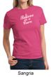 Ladies Shirt Breast Cancer Awareness Believe in a Cure Tee T-Shirt