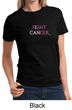 Ladies Shirt Breast Cancer Awareness Fight Cancer Tee T-Shirt