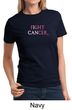 Ladies Shirt Breast Cancer Awareness Fight Cancer Tee T-Shirt