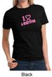 Ladies Shirt Breast Cancer Awareness I Heart a Survivor Tee T-Shirt