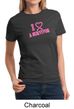 Ladies Shirt Breast Cancer Awareness I Heart a Survivor Tee T-Shirt