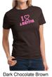 Ladies Shirt Breast Cancer Awareness I Heart a Survivor Tee T-Shirt