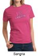 Ladies Shirt Breast Cancer Awareness I Heart a Survivor Tee T-Shirt