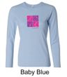 Ladies Shirt Breast Cancer Awareness Love Hope Long Sleeve Tee T-shirt