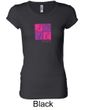 Ladies Shirt Breast Cancer Awareness Love Hope Longer Length Tee