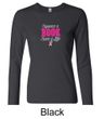 Ladies Shirt Breast Cancer Awareness Save a Life Long Sleeve Tee