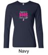Ladies Shirt Breast Cancer Awareness Save a Life Long Sleeve Tee