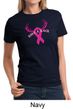 Ladies Shirt Breast Cancer Awareness Save a Rack Tee T-Shirt