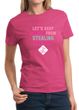 Ladies Shirt Breast Cancer Awareness Second 2nd Base Tee T-Shirt