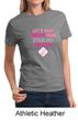 Ladies Shirt Breast Cancer Awareness Second 2nd Base Tee T-Shirt