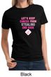 Ladies Shirt Breast Cancer Awareness Second 2nd Base Tee T-Shirt