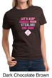 Ladies Shirt Breast Cancer Awareness Second 2nd Base Tee T-Shirt