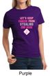 Ladies Shirt Breast Cancer Awareness Second 2nd Base Tee T-Shirt