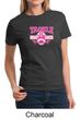 Ladies Shirt Breast Cancer Awareness Tackle Cancer Tee T-Shirt
