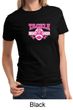 Ladies Shirt Breast Cancer Awareness Tackle Cancer Tee T-Shirt