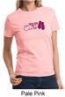 Ladies Shirt Breast Cancer Awareness Walkin For a Cure Tee T-Shirt