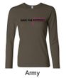 Ladies Shirt Breast Cancer Best Pillows Ever Long Sleeve Tee T-Shirt