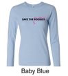 Ladies Shirt Breast Cancer Best Pillows Ever Long Sleeve Tee T-Shirt