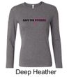 Ladies Shirt Breast Cancer Best Pillows Ever Long Sleeve Tee T-Shirt