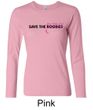 Ladies Shirt Breast Cancer Best Pillows Ever Long Sleeve Tee T-Shirt
