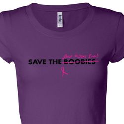 Ladies Shirt Breast Cancer Best Pillows Ever Longer Length Tee T-Shirt