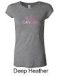 Ladies Shirt Breast Cancer Fight Cancer Longer Length Tee T-Shirt